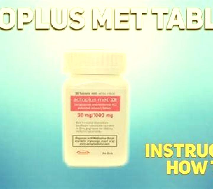 Actoplus Met tablet