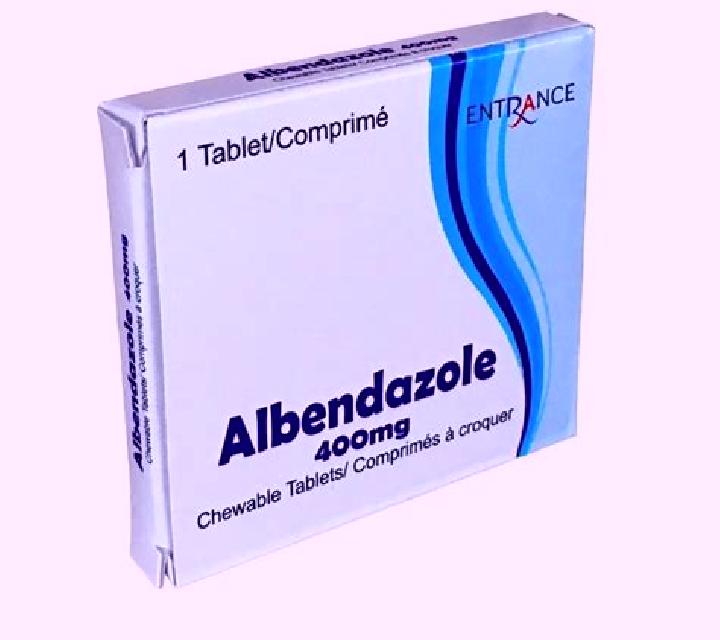 Albendazole medication