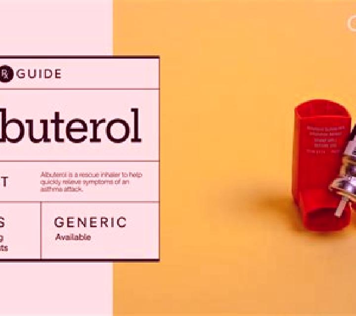Albuterol inhaler medication