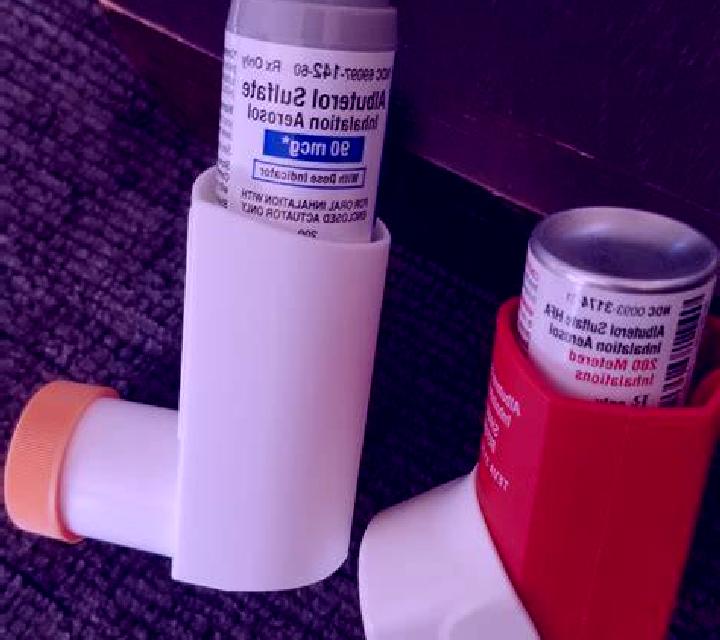 Albuterol inhaler tablet