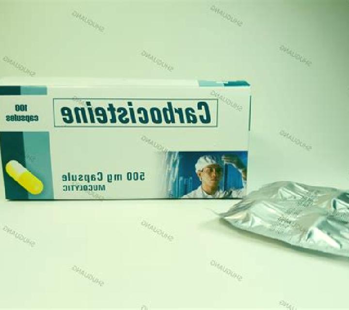 Carbocisteine medication
