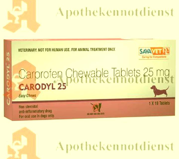 Carodyl Chewable tablet