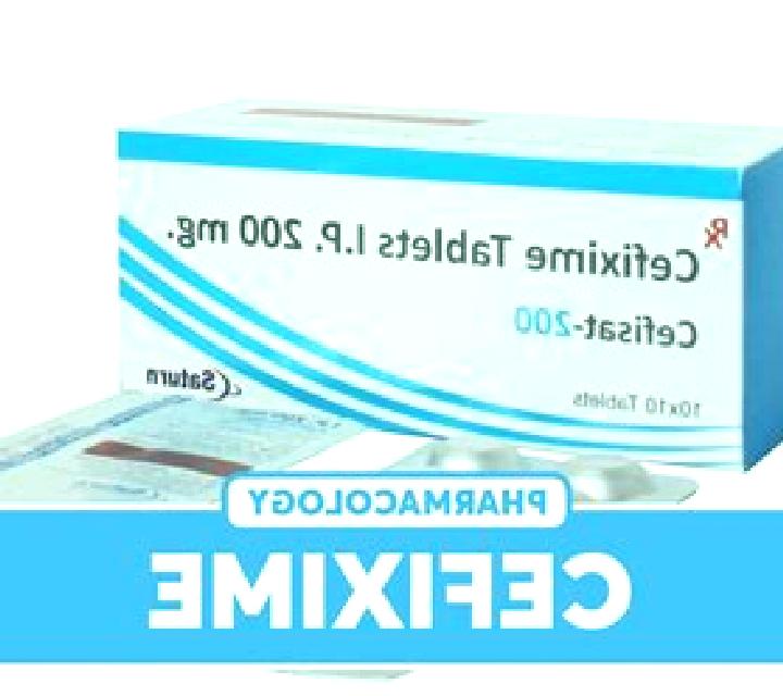 Cefixime medication