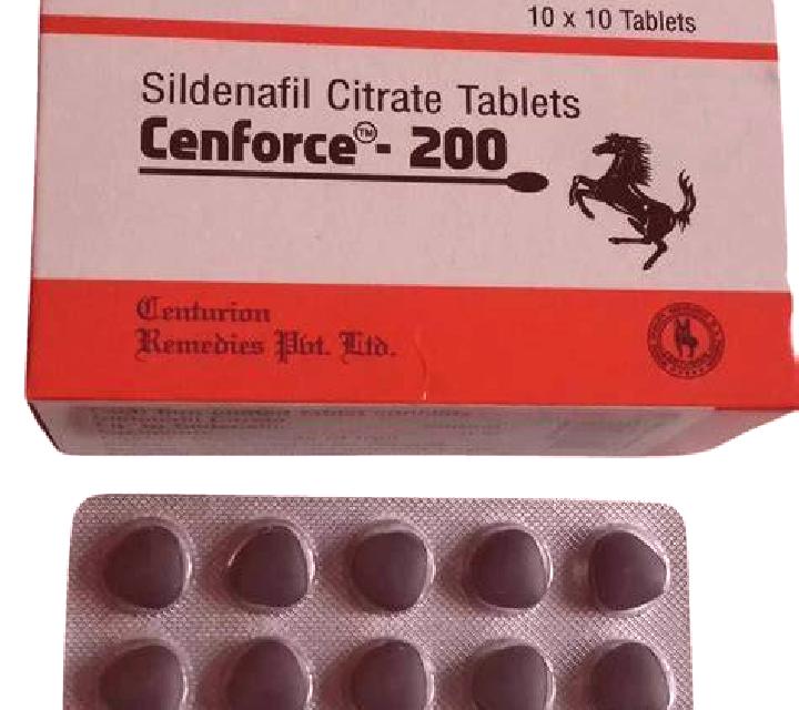 Cenforce cenforce 200 sildenafil tablet medication