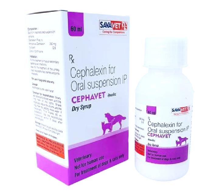 Cephavet Dry Syrup tablet