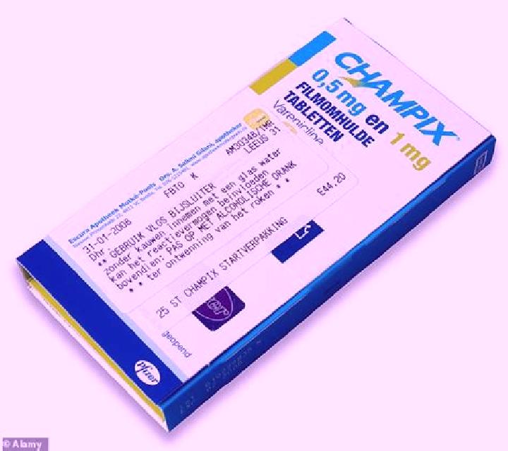 Champix champix and nicotine patch tablet