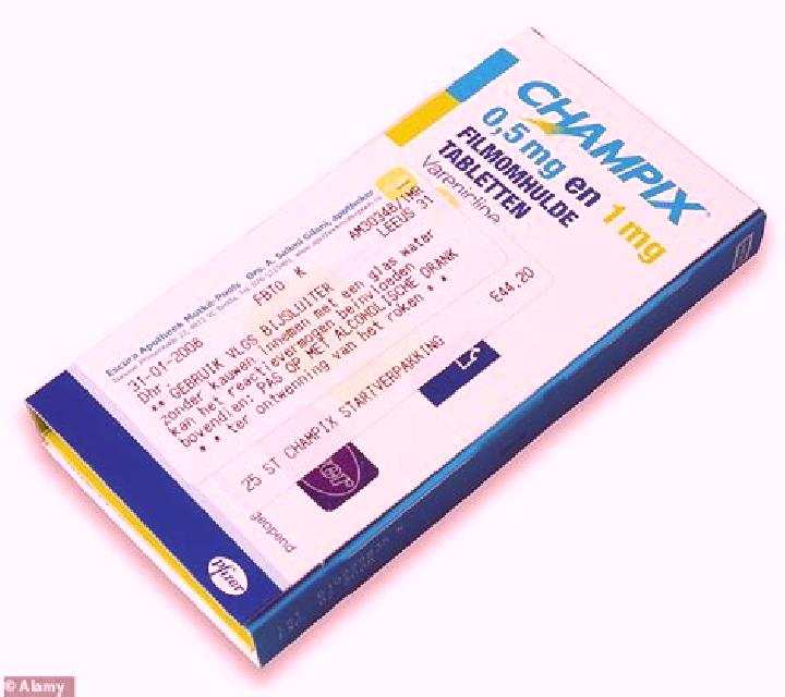 Champix champix and nrt combination medication