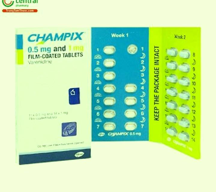 Champix champix combination pack medication
