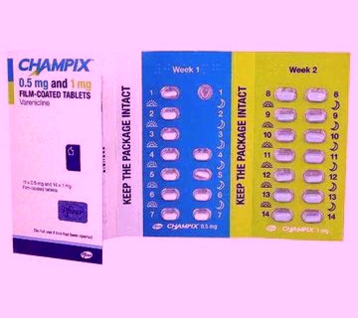 Champix champix dosage starter pack pills