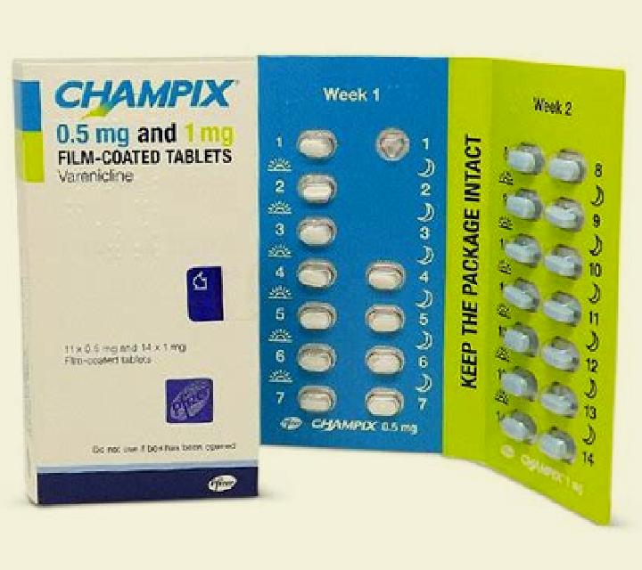 Champix side effects from champix tablet