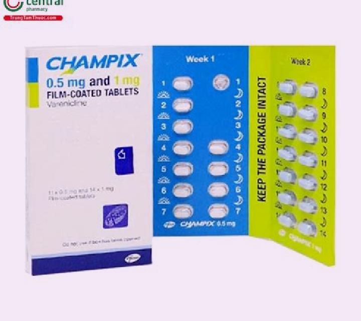 Champix vomiting on champix medication