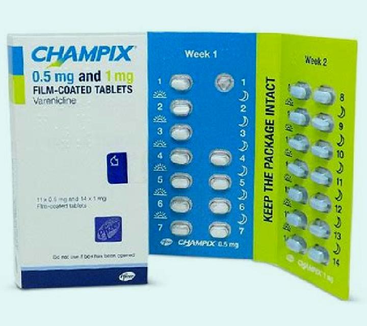 Champix what is champix side effects tablet