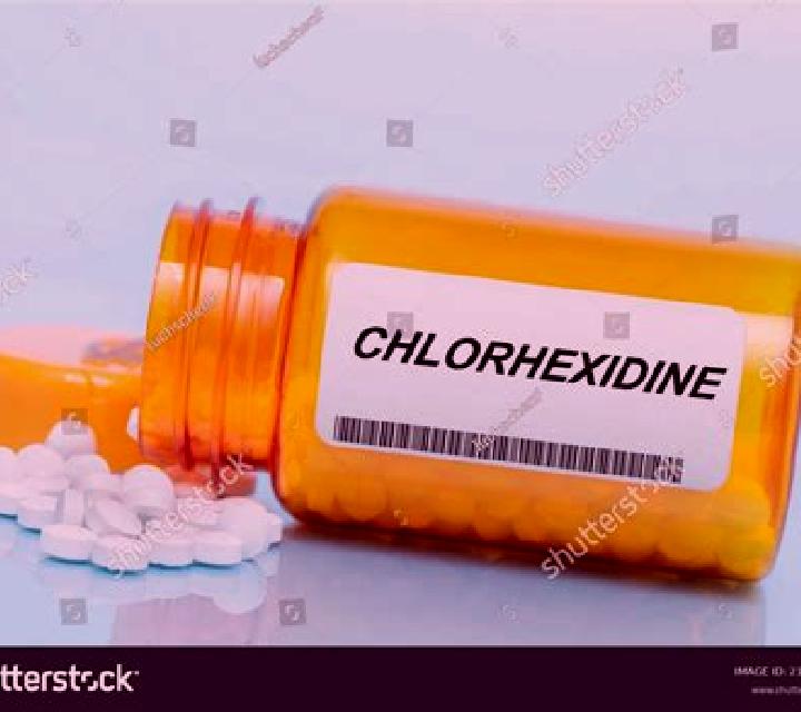 Chlorhexidine pills