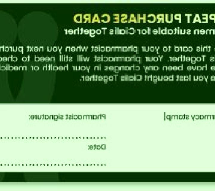 Cialis cialis coupon card pharmacy