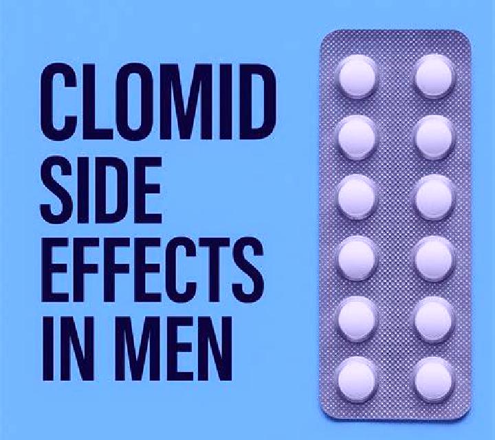 Clomid clomid side effects in men tablet