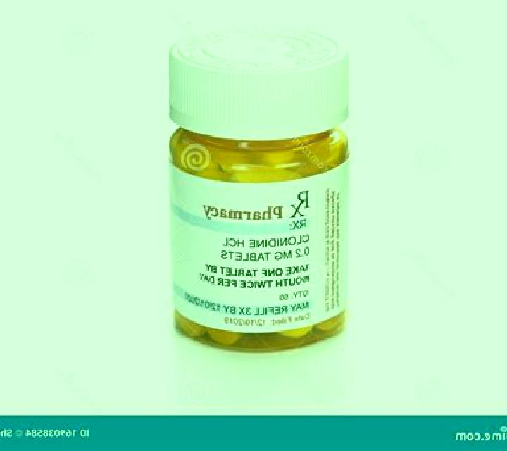 Clonidine medication