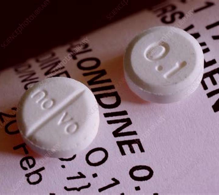 Clonidine pills