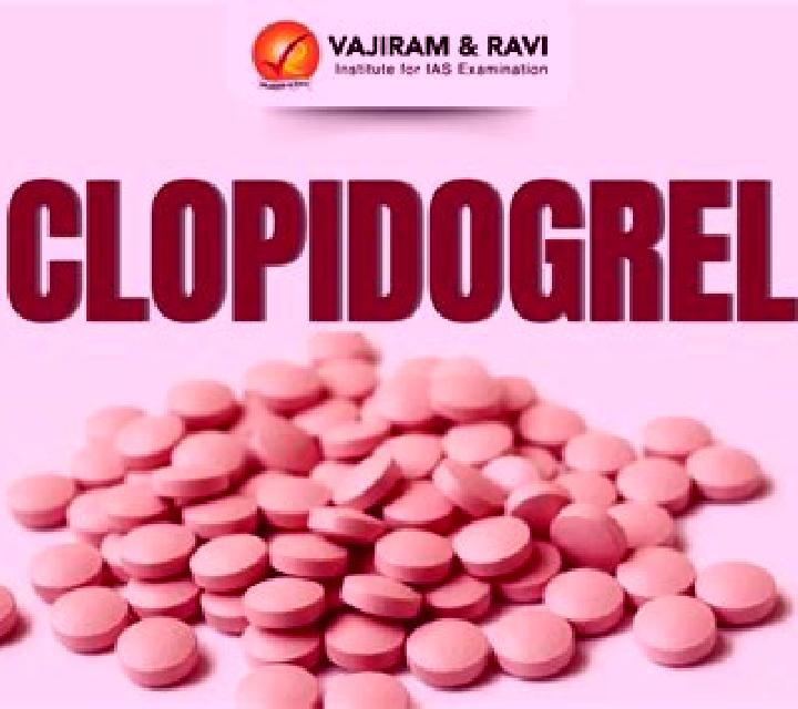 Clopidogrel medication