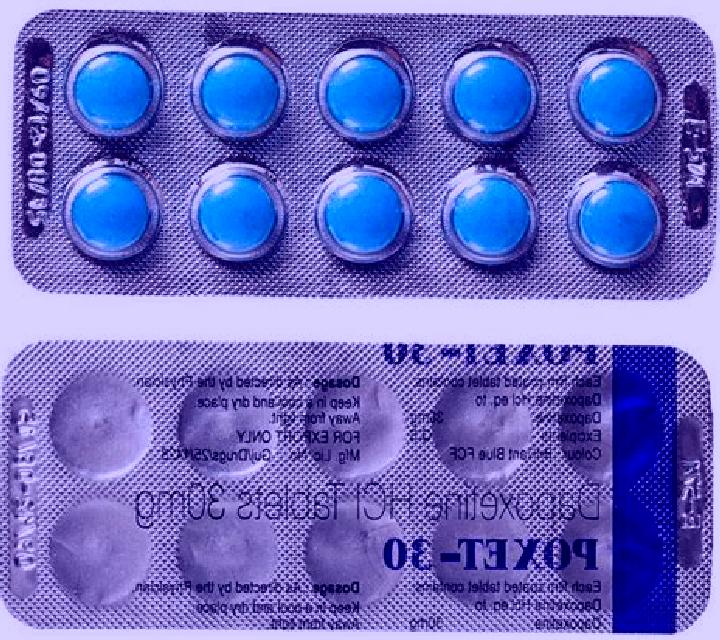 Dapoxetine pills