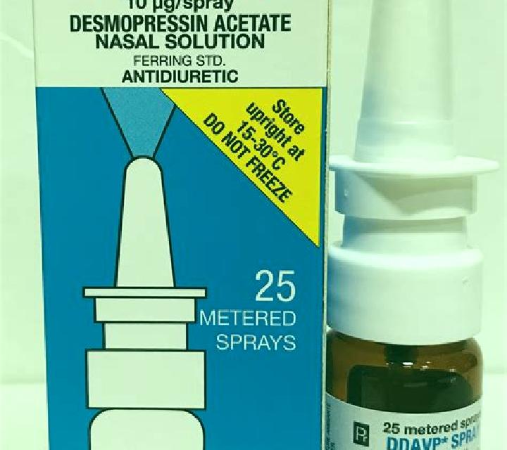 DDAVP spray medication