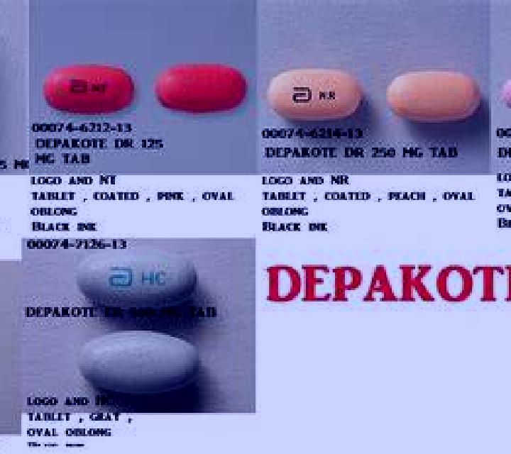Depakote pills
