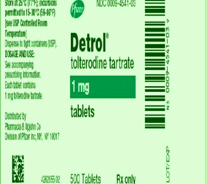 Detrol tablet