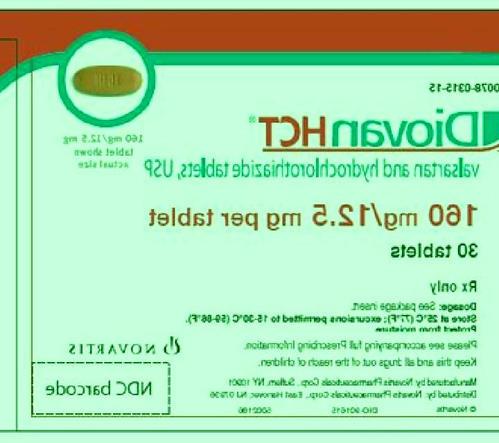 Diovan HCT tablet