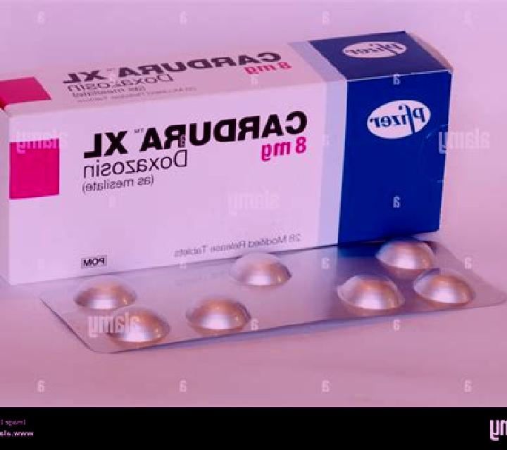Doxazosin medication
