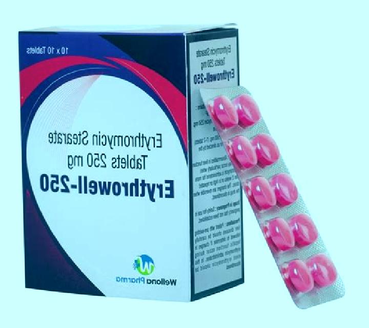 Erythromycin pills
