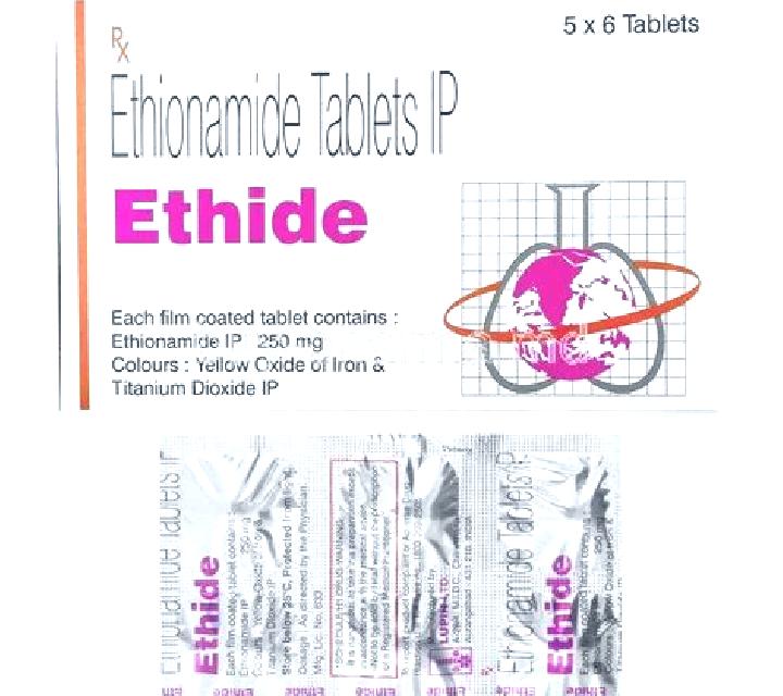 Ethionamide pills