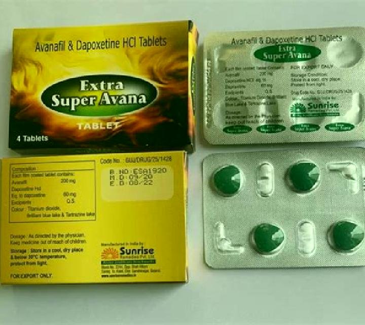 Extra Super Avana pills