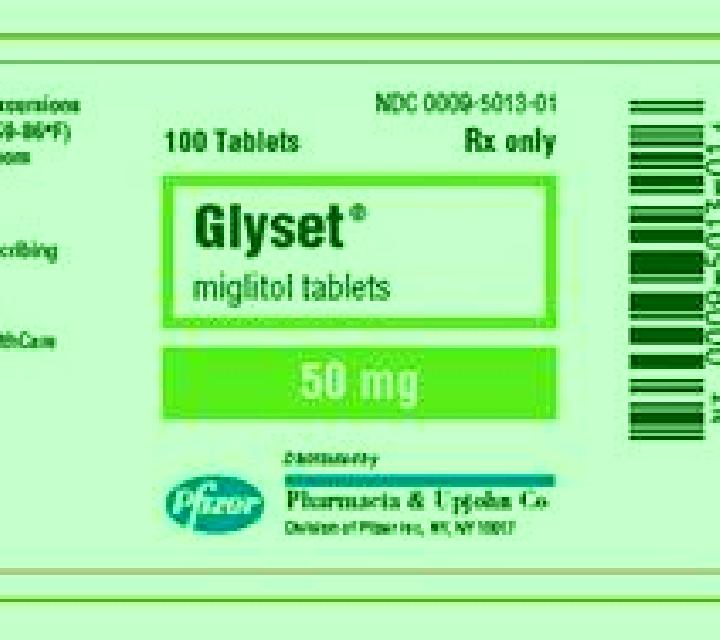 Glyset pills