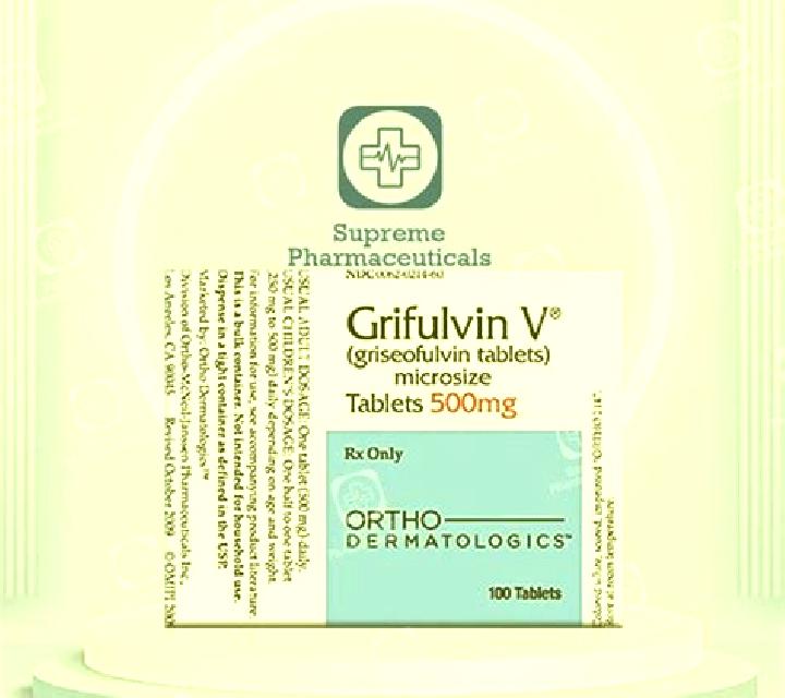 Grifulvin V pills