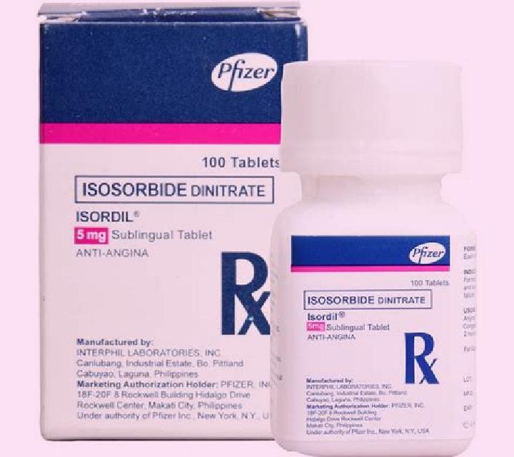 Isordil tablet