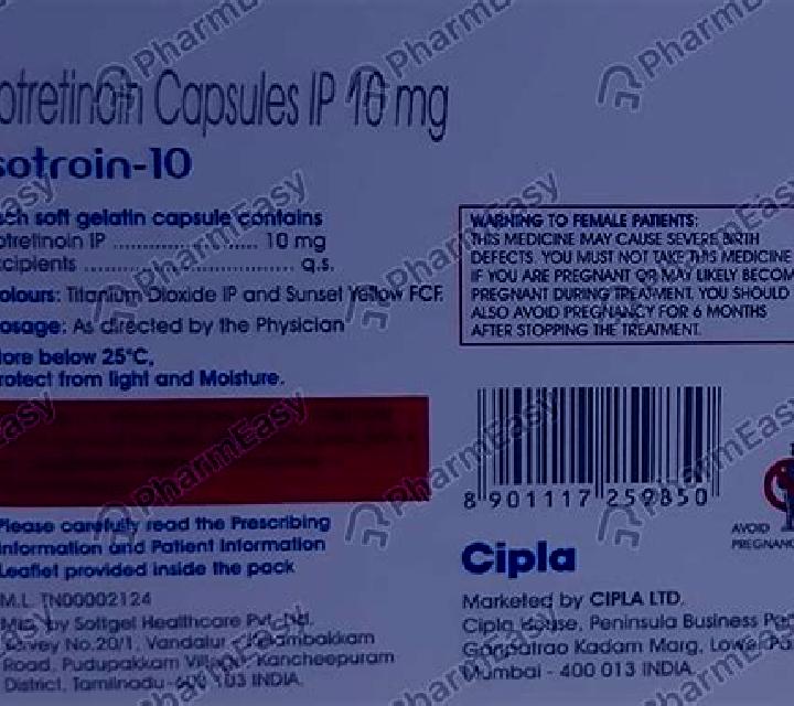 Isotroin tablet