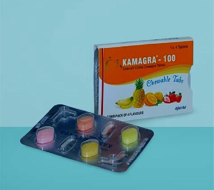Kamagra Chewable Flavoured pills