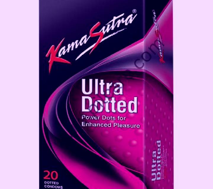 KamaSutra Pink Dotted Condoms tablet