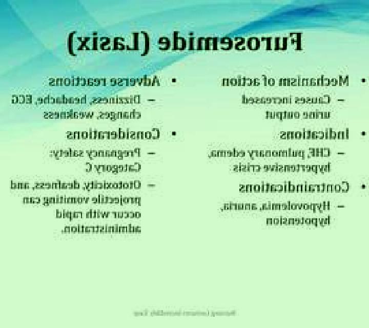 Lasix chf lasix nursing considerations pharmacy