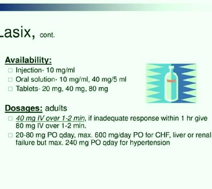 Lasix iv push lasix precautions pills