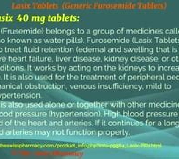 Lasix lasix not working for edema pills