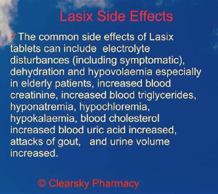 Lasix side effects of stopping lasix tablet
