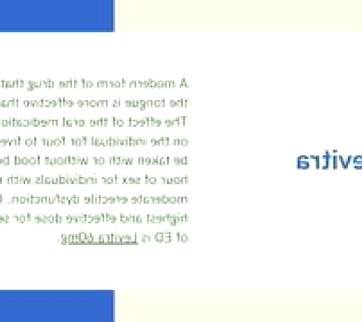 Levitra levitra effect on women medication