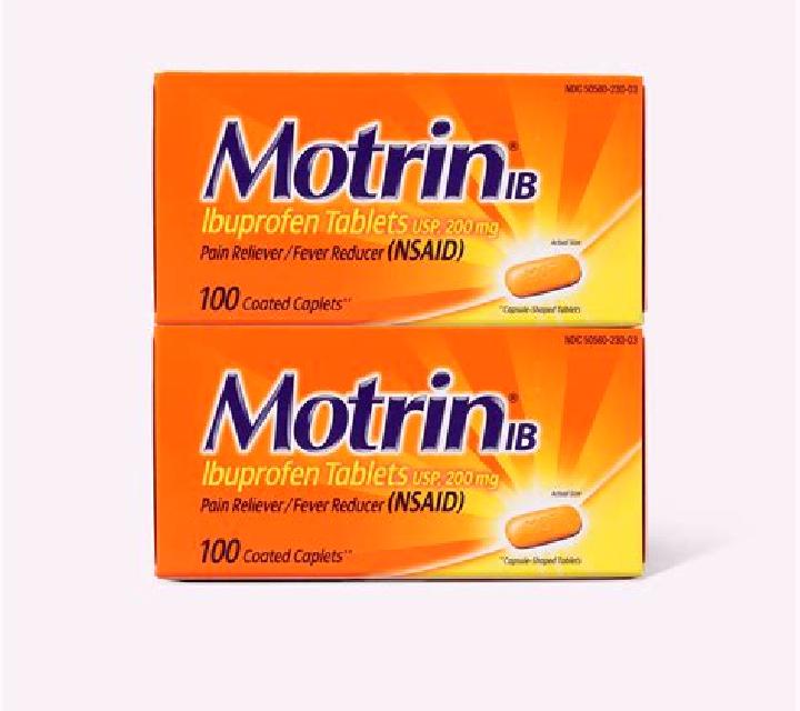 Motrin pills