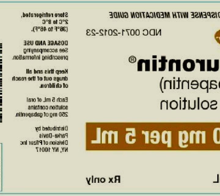 Neurontin gabapentin neurontin package insert citation pharmacy