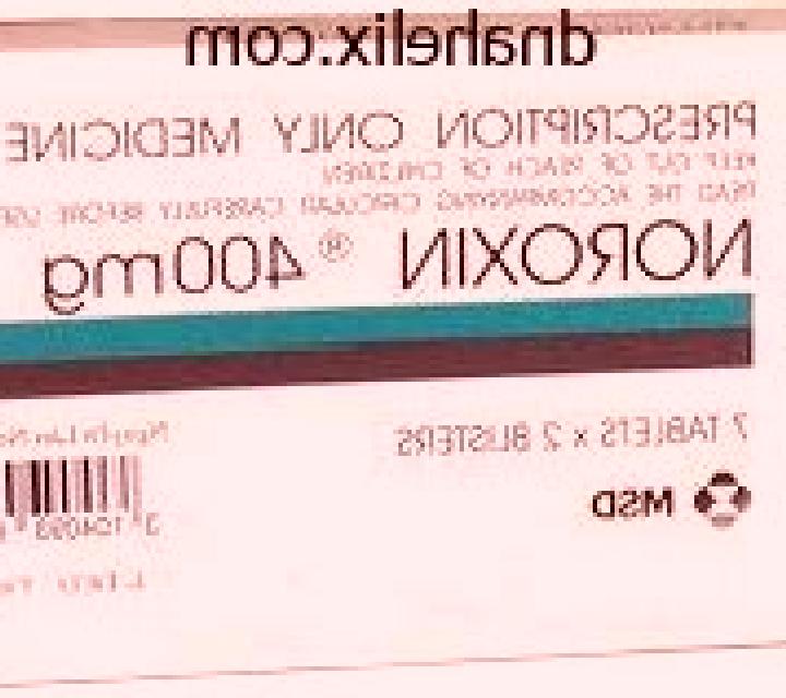 Noroxin pills