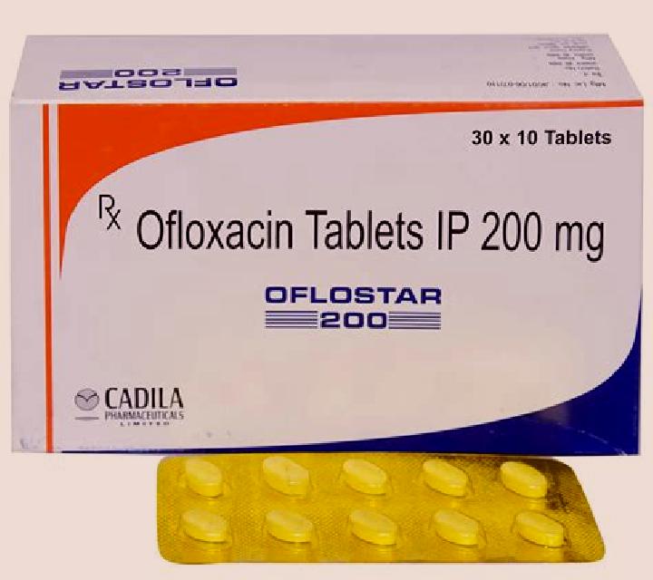 Ofloxacin pills