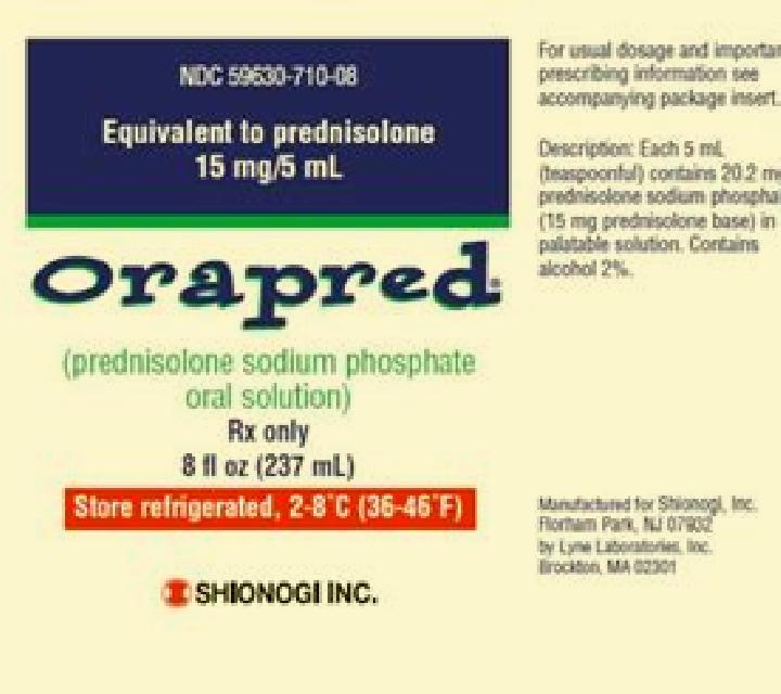 Orapred Syrup medication
