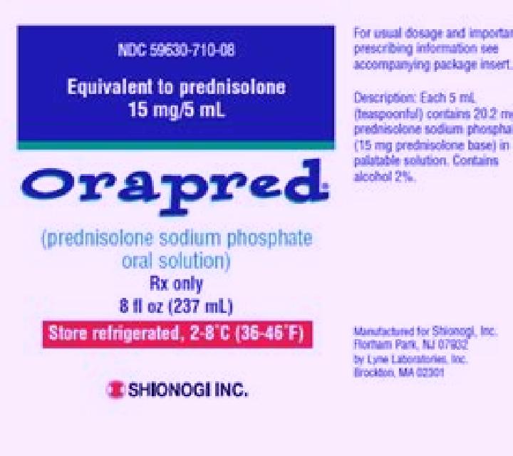 Orapred Syrup tablet