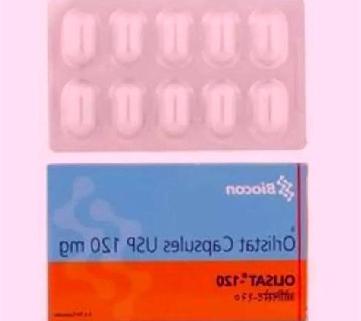 Orlistat pills