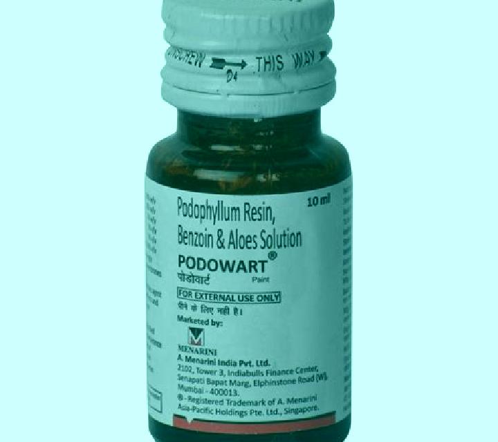 Podowart medication